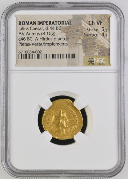 Julius Caesar Lifetime Aureus