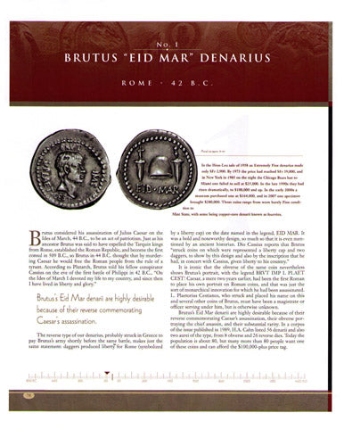 The 100 Greatest Ancient Coins - Volume 1 Signed Copy, Harlan J. Berk